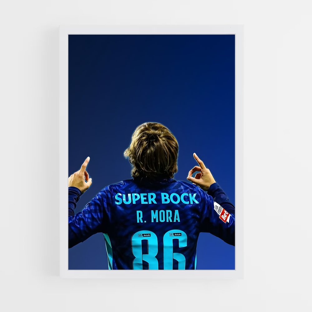Poster Élan Bleu (vue 3)